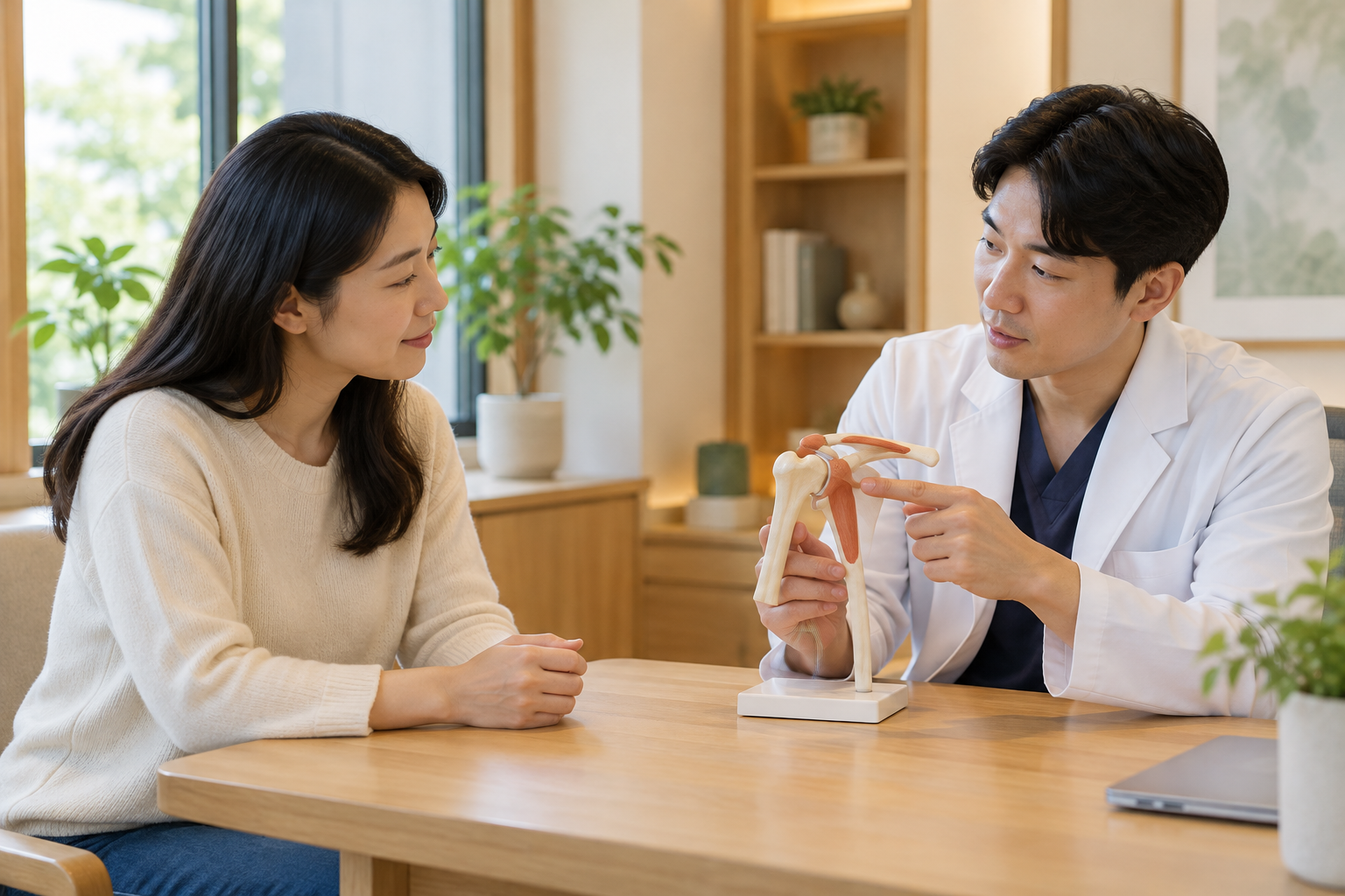 경주 어깨통증 한의원 — 어깨 상담에 관한 AI 설명용 이미지
